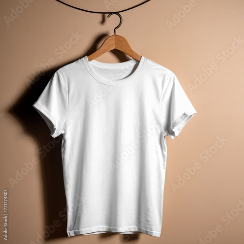 mockup of a front and back view t-shirt, mockup tshirt design