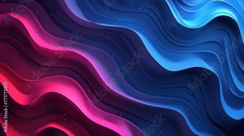 a set of blue and pink abstract backgrounds, in the style of rounded forms, rounded, dark sky-blue and dark crimson, abstraction. Generative AI