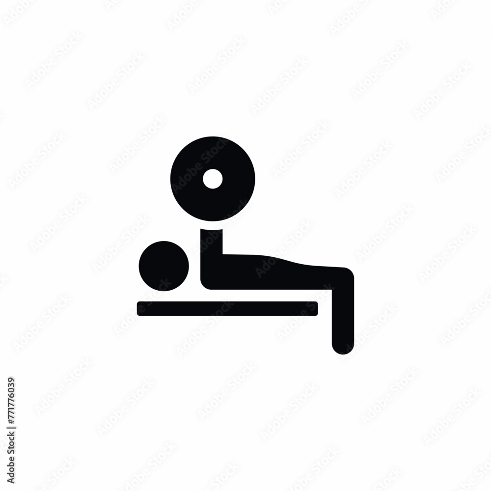 Bench Press Exercise Work Out icon Bench Press Exercise Work Out icon