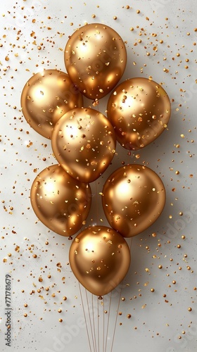 Floating Balloons in the Air