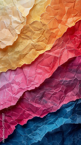 Red and White Bubbles Background