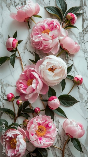 Colorful Flowers on Table