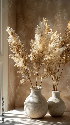Vase Filled With White Flowers