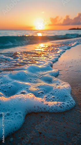 Seashore in Black and White