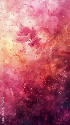 Colorful Abstract Background With Wavy Lines