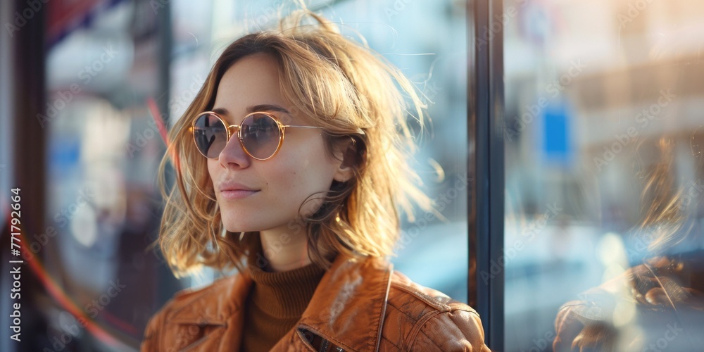 Photograph of a confident woman who is successful in business, business life style Photograph of a confident woman who is successful in business, business life style