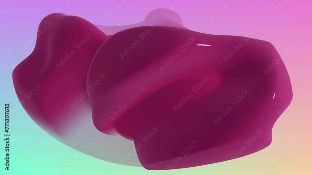 A vibrant 3D pink rose, with delicate, colorful petals in a circular formation, stands out against a white backdrop with a rainbow gradient A vibrant 3D pink rose, with delicate, colorful petals in a circular formation, stands out against a white backdrop with a rainbow gradient