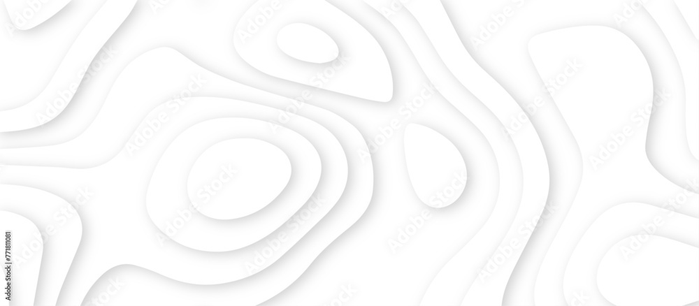 Abstract paper carve template. abstract white and gray 3d papercut topography relief vector background illustration. topographic canyon geometric map relief texture with curved layers and shadow. Abstract paper carve template. abstract white and gray 3d papercut topography relief vector background illustration. topographic canyon geometric map relief texture with curved layers and shadow.