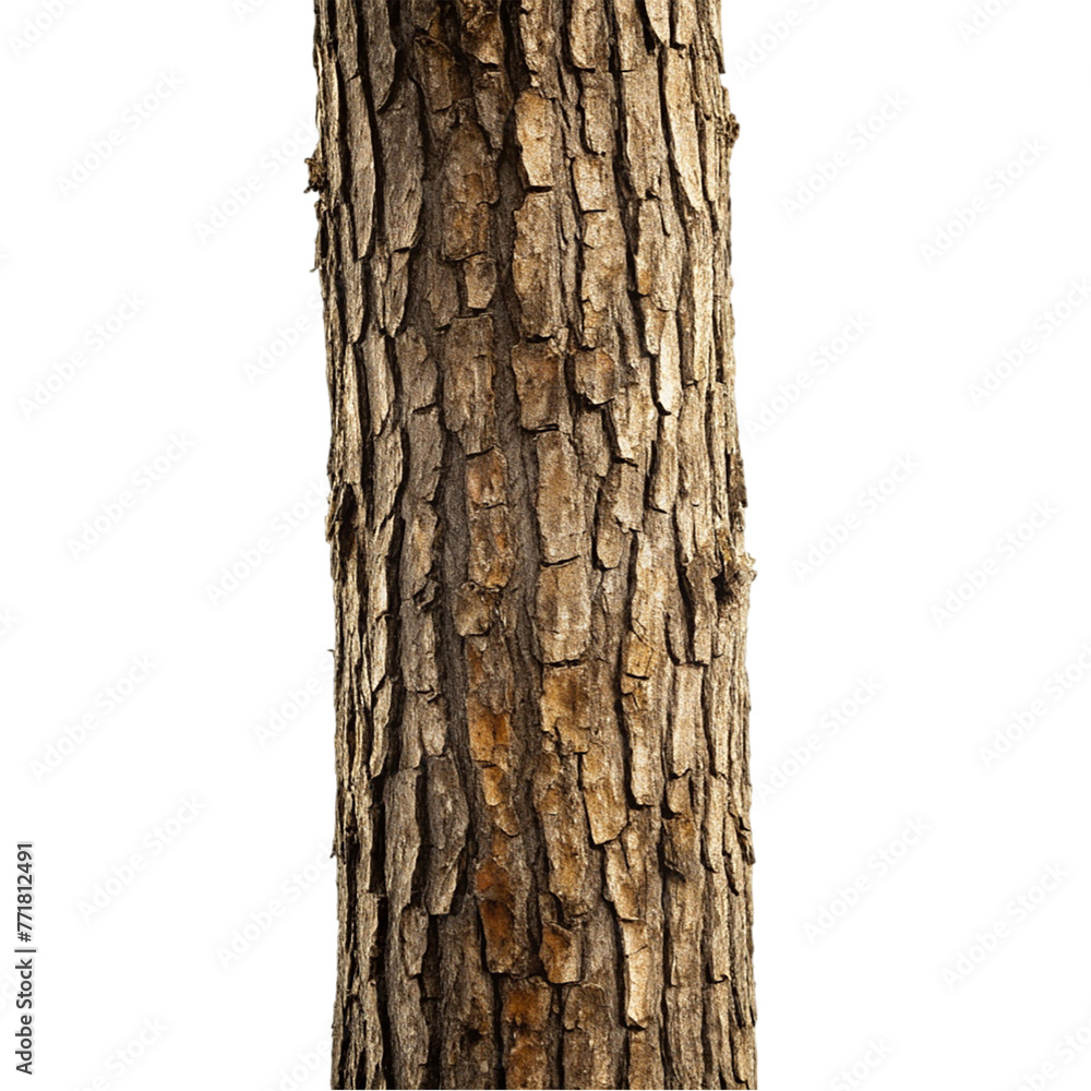 Tree trunk isolated on transparent background. Tree trunk isolated on transparent background.