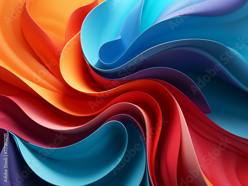 Let your creativity soar with a paper-cut background, adding a touch of realism to your designs.