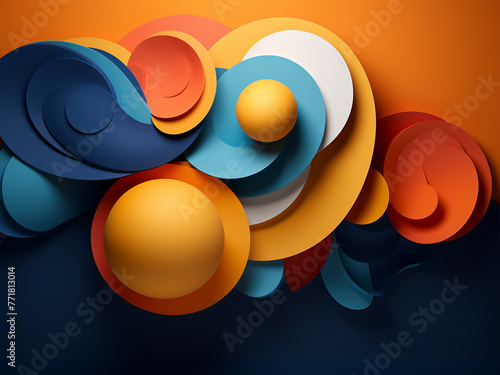 Transform your presentations with a paper art-style design, crafted for business and beyond.