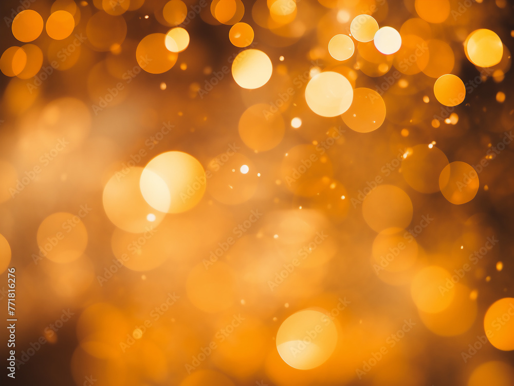 Circular bokeh creates a defocused blur in the background Circular bokeh creates a defocused blur in the background