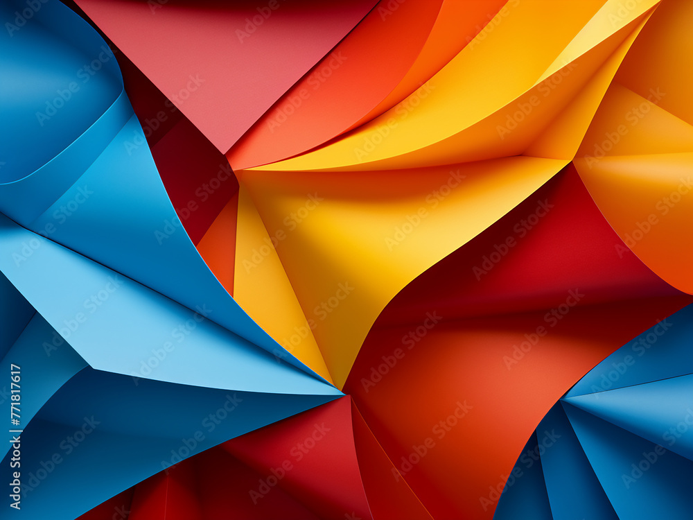Motion background features disco-colored stars in abstraction Motion background features disco-colored stars in abstraction