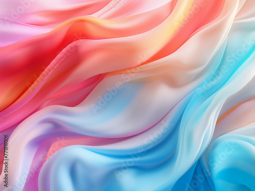 Soft pastel hues enhance web design aesthetics.