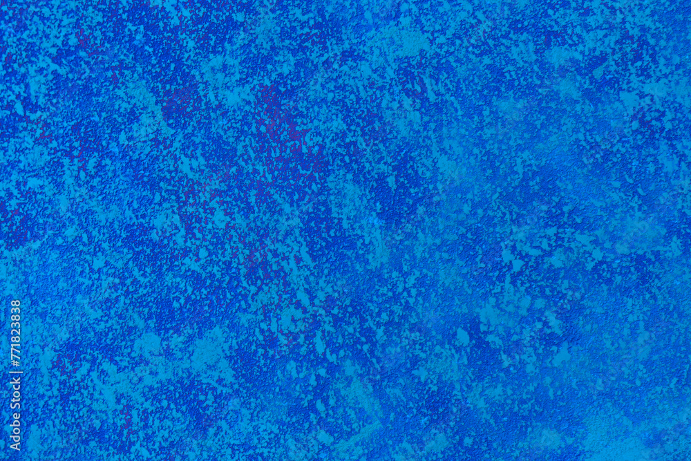 Blue abstract pattern plaster wall paint solid surface rough background texture stucco Blue abstract pattern plaster wall paint solid surface rough background texture stucco