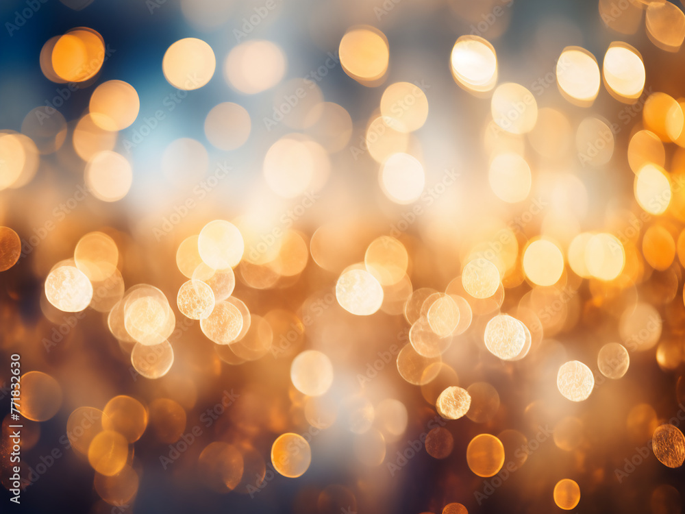 Fototapeta premium Bokeh texture offers a beautiful background for design projects.