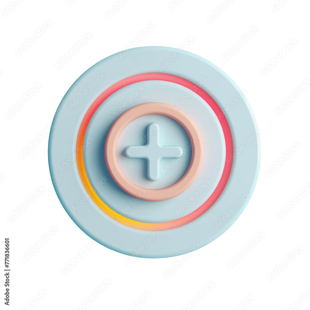 Gadget logo featuring a circle with a plus sign in electric blue on a transparent background Gadget logo featuring a circle with a plus sign in electric blue on a transparent background
