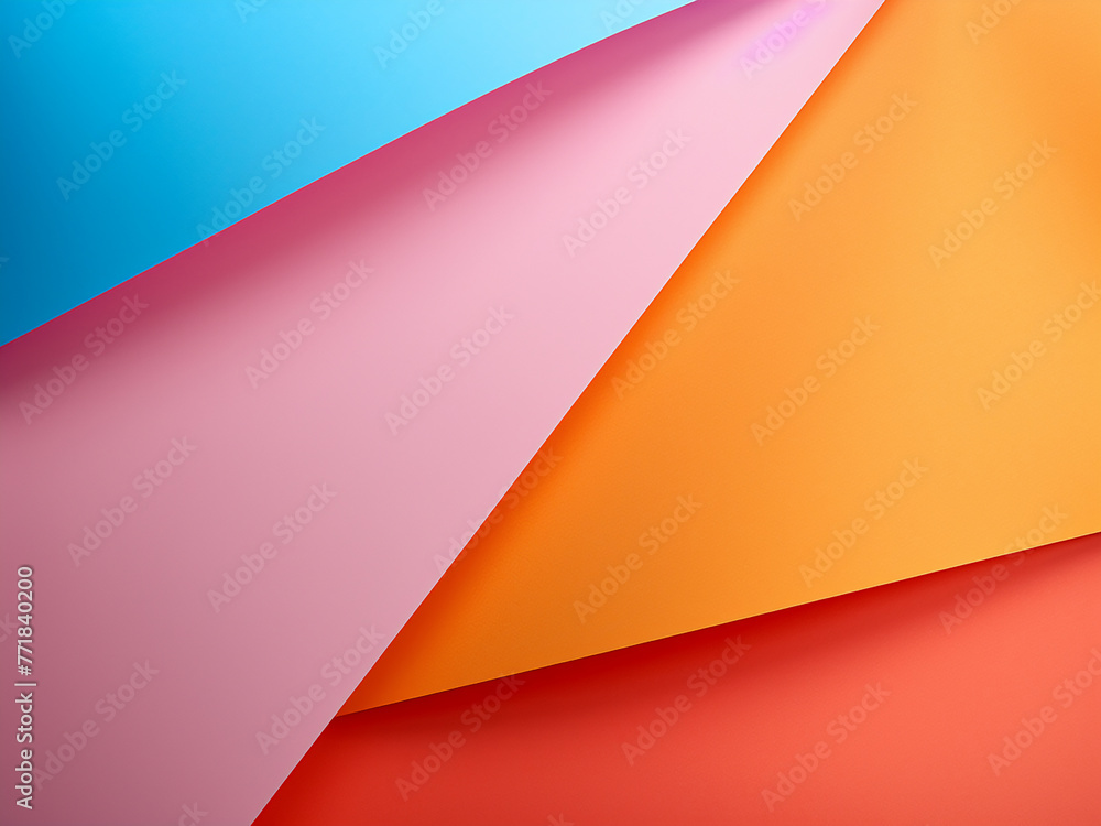 Vibrant gradient colors bring life to the minimal geometric design. Vibrant gradient colors bring life to the minimal geometric design.