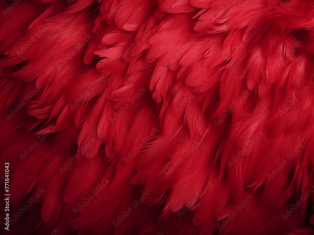 Obraz premium A new red tone adds sophistication to an elegant texture for design.