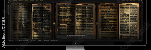 Dashboard View of the KJV Bible Online: Navigating Scripture in the Digital Age photo