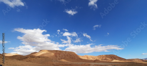 clouds over the mountains