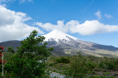 Subida al volcán Osorno, Chile.