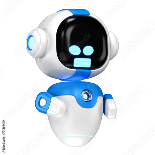 AI Robot 3D Illustration Pack © Sadjad