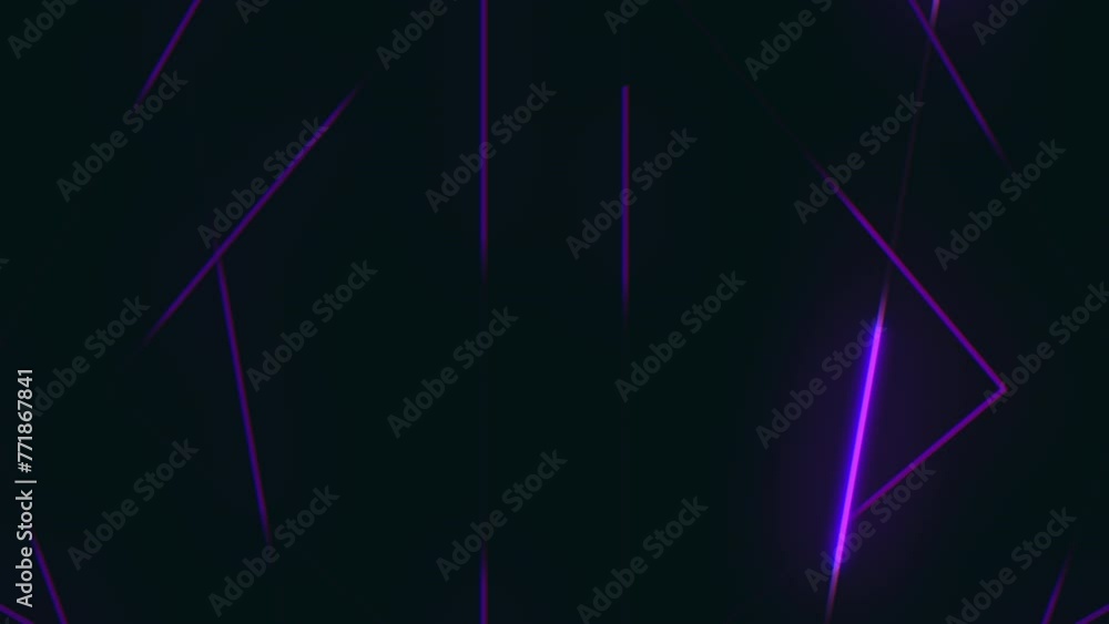 A futuristic, geometric pattern of purple lines on a black background creates a modern and visually striking image. The lines intersect and run parallel, giving it a sense of order and complexity A futuristic, geometric pattern of purple lines on a black background creates a modern and visually striking image. The lines intersect and run parallel, giving it a sense of order and complexity
