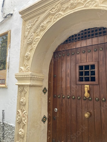 Une porte random de la Casbah d’Alger photo