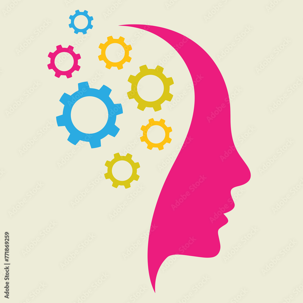 Creative Mind Logo Icon Vector Design Creative Mind Logo Icon Vector Design