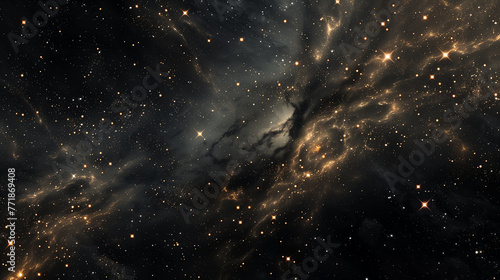 宇宙空間の銀河 © racoo
