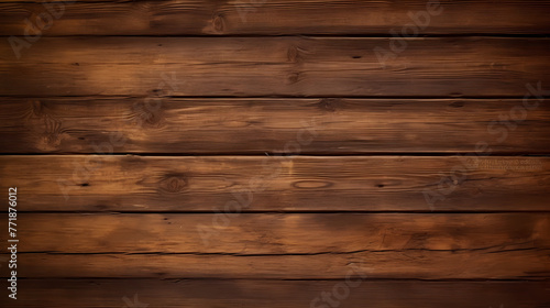 Wallpaper Mural Brown wooden planks background Torontodigital.ca