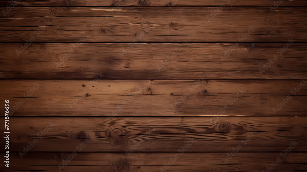 Fototapeta premium Brown wooden planks background