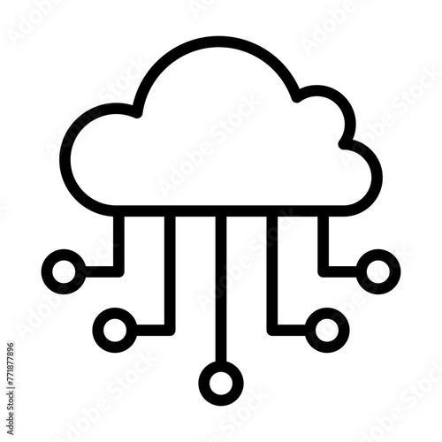 Cloud Computing Icon