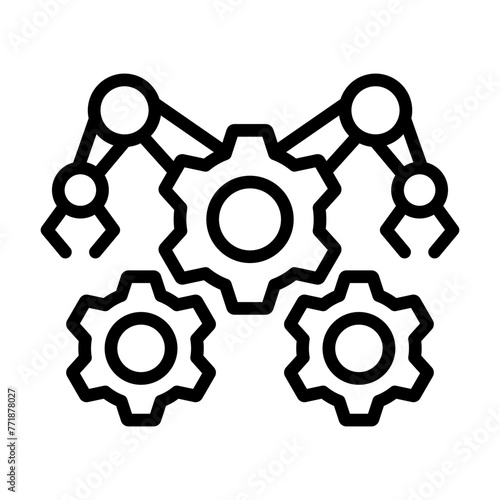 Robotic Process Automation  Icon
