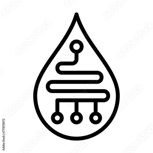 Microfluidics Icon