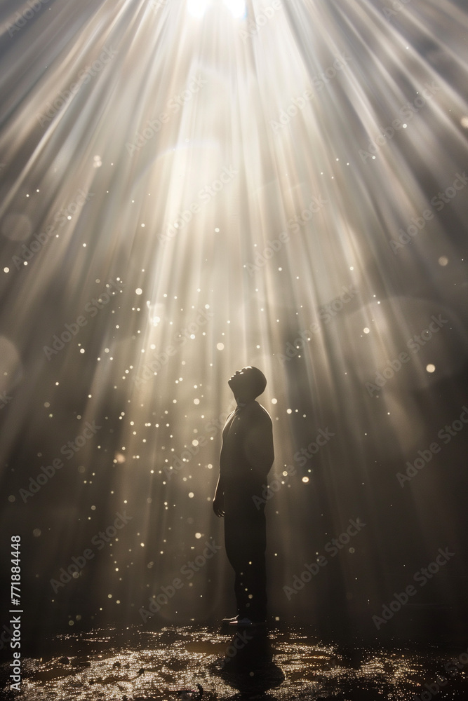 Illumination and feith concept abstract representation. High quality photo Illumination and feith concept abstract representation. High quality photo