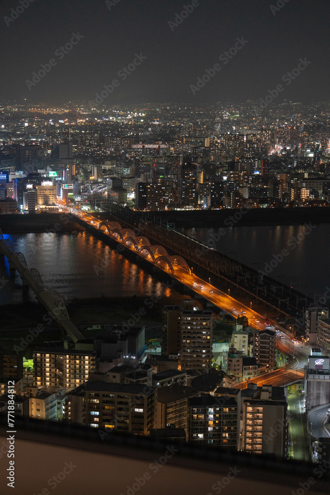 Obraz premium 梅田の夜景