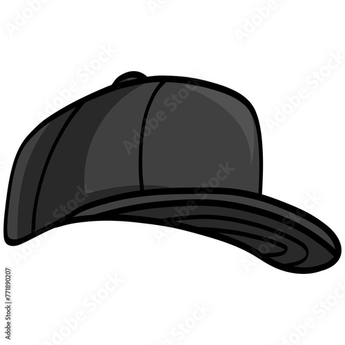 Baseball Cap Snapback Trucker Hat Illustration photo