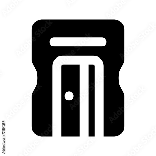 sharpener glyph icon