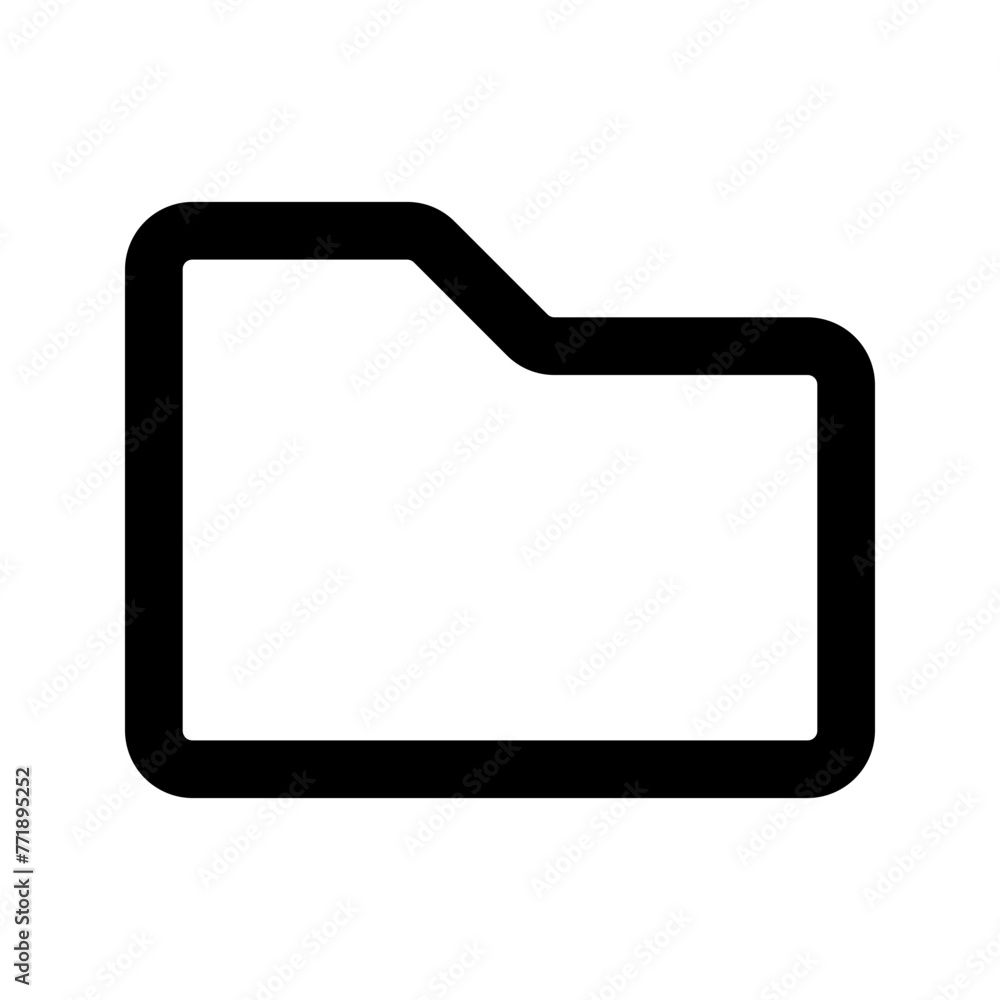 folder line icon folder line icon