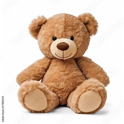 teddy bear isolated on white