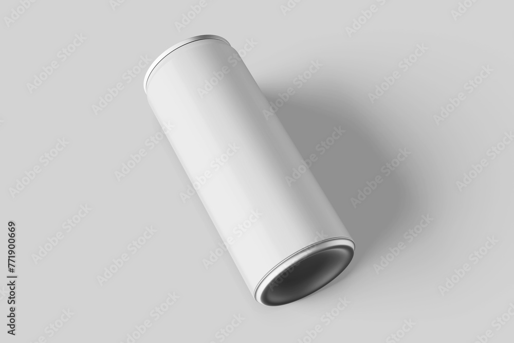 minimal long slim aluminum metallic tin energy cola soda drink can beverage brand product packaging realistic mockup design template 3d render illustration isolated in perspective top view minimal long slim aluminum metallic tin energy cola soda drink can beverage brand product packaging realistic mockup design template 3d render illustration isolated in perspective top view
