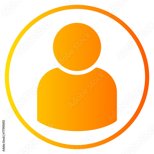 user gradient icon
