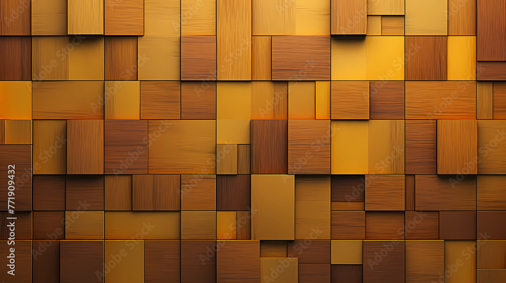 Seamless wooden blocks background Seamless wooden blocks background