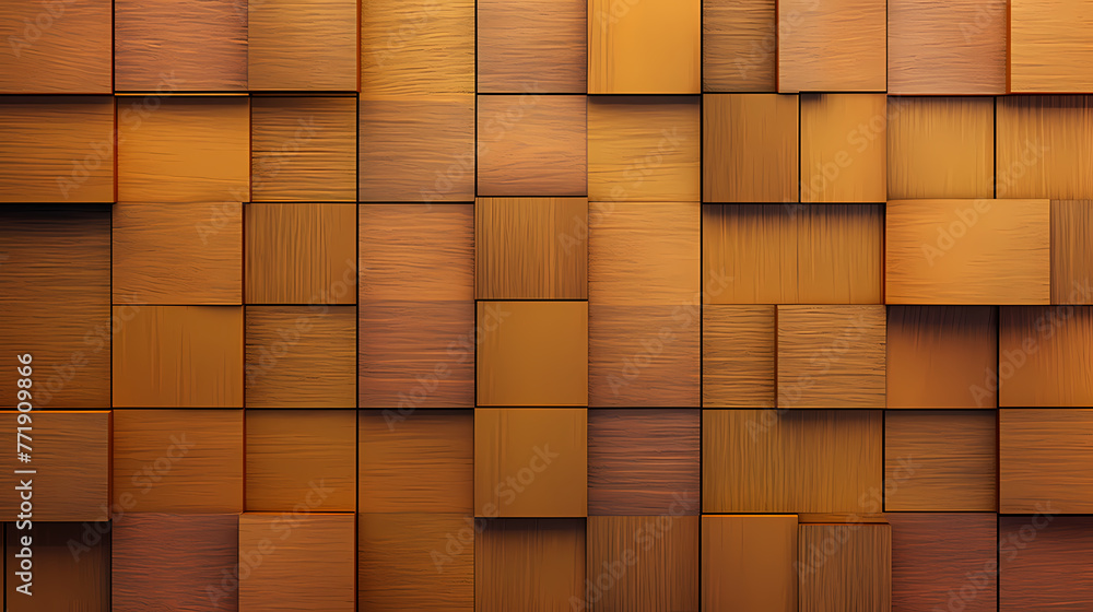 Seamless wooden blocks background Seamless wooden blocks background