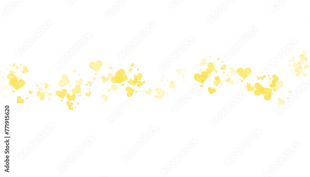 flying overlay hearts png