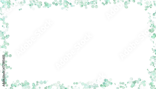 mint green glitter frame overlay frame png