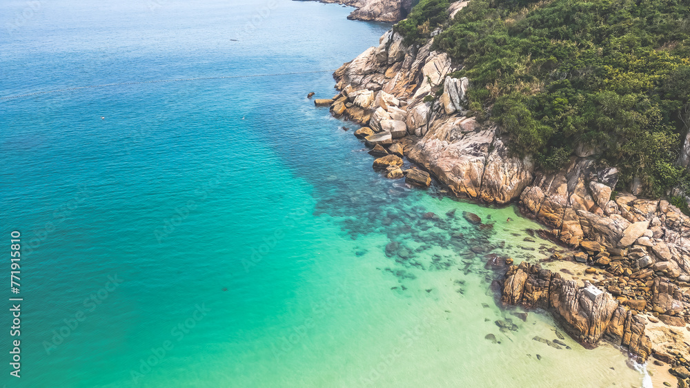 the stunning coastline with Shek O in Hong Kong March 29 2024