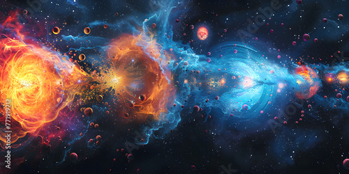 Unveiling the Quantum Cosmos: Exploring Vacuum Fluctuations and Virtual Particles photo